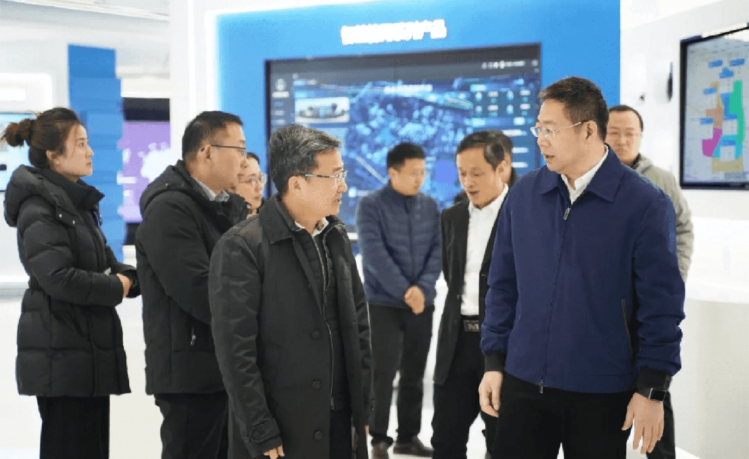 水利部全國節約用水辦公室主任蔣牧宸一行蒞臨山科智能參觀調研